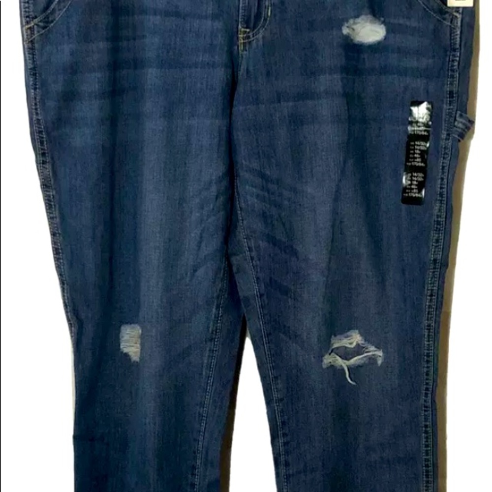 GAP Womens Distressed Carpenter Jeans Size 14